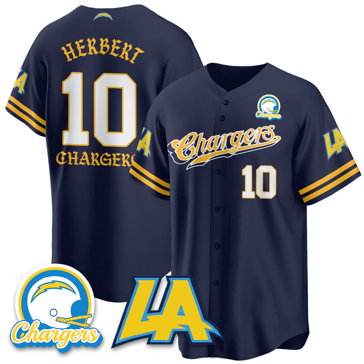 LVG Born x Raised Baseball Jersey - All Stitched