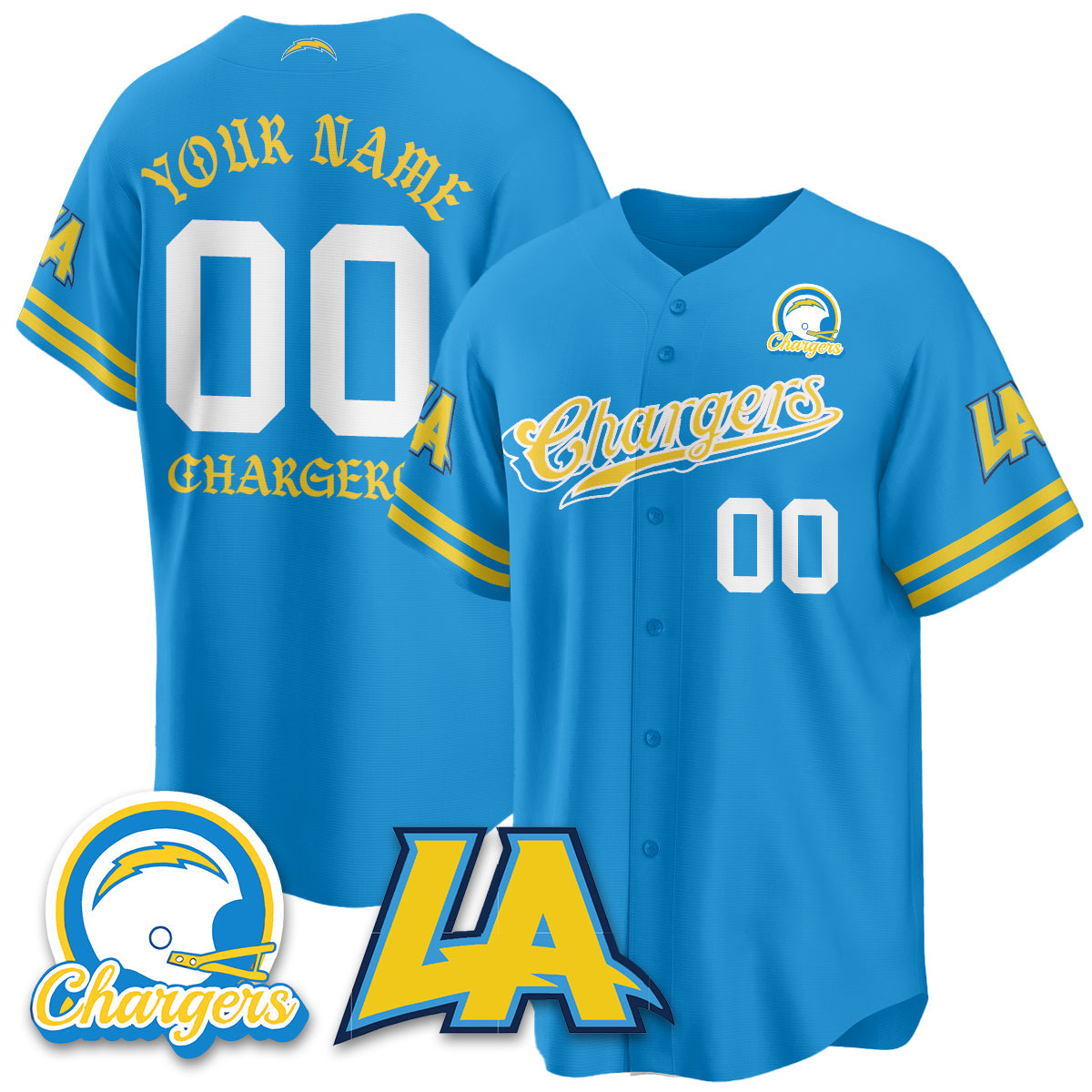 LVG Born x Raised Baseball Custom Jersey - All Stitched