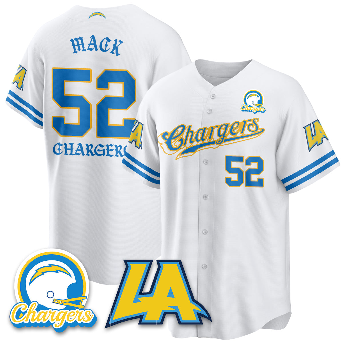 LVG Born x Raised Baseball Jersey - All Stitched