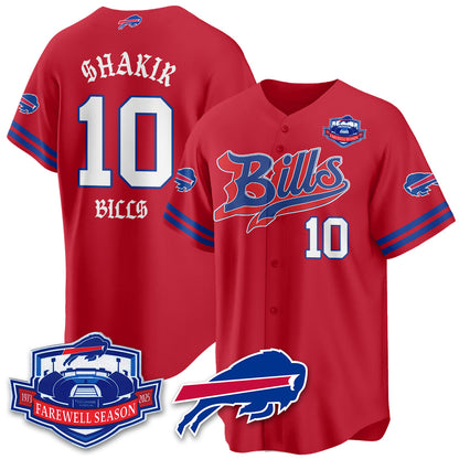 BUF Born x Raised Baseball Jersey - All Stitched