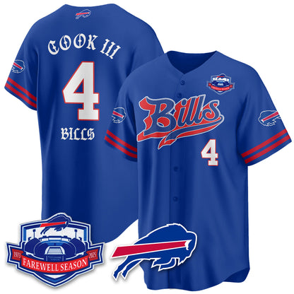 BUF Born x Raised Baseball Jersey - All Stitched