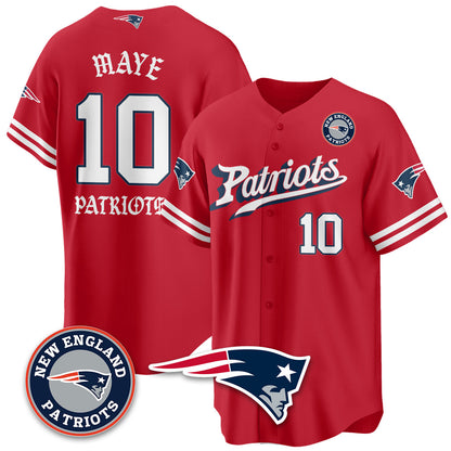 NE Born x Raised Baseball Jersey - All Stitched