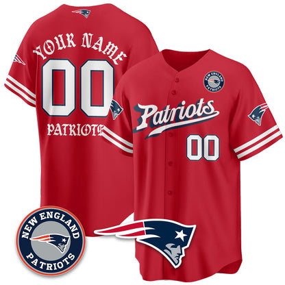 NE Born x Raised Baseball Jersey - All Stitched