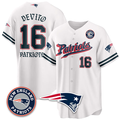 NE Born x Raised Baseball Jersey - All Stitched