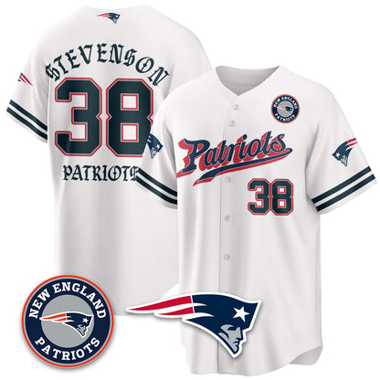 NE Born x Raised Baseball Jersey - All Stitched