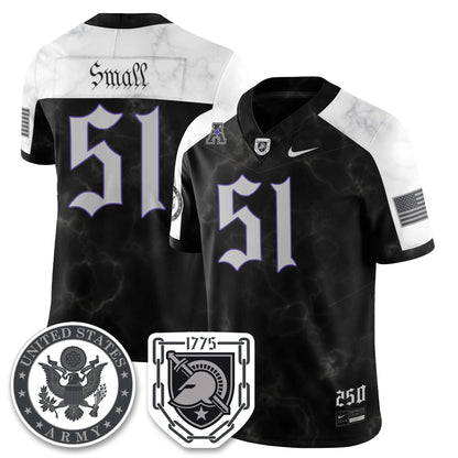 Army Black Knights Vapor Limited Jersey - 250 Years of Service and Sacrifice - All Stitched