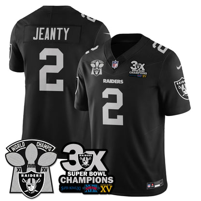 LVR 3-Time Champions Patch Vapor Limited Jersey - All Stitched