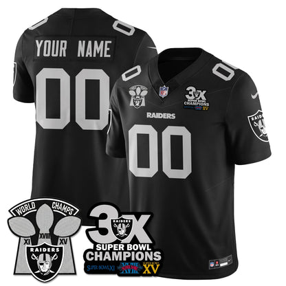 LVR 3-Time Champions Patch Vapor Limited Jersey - All Stitched