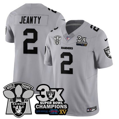 LVR 3-Time Champions Patch Vapor Limited Jersey - All Stitched