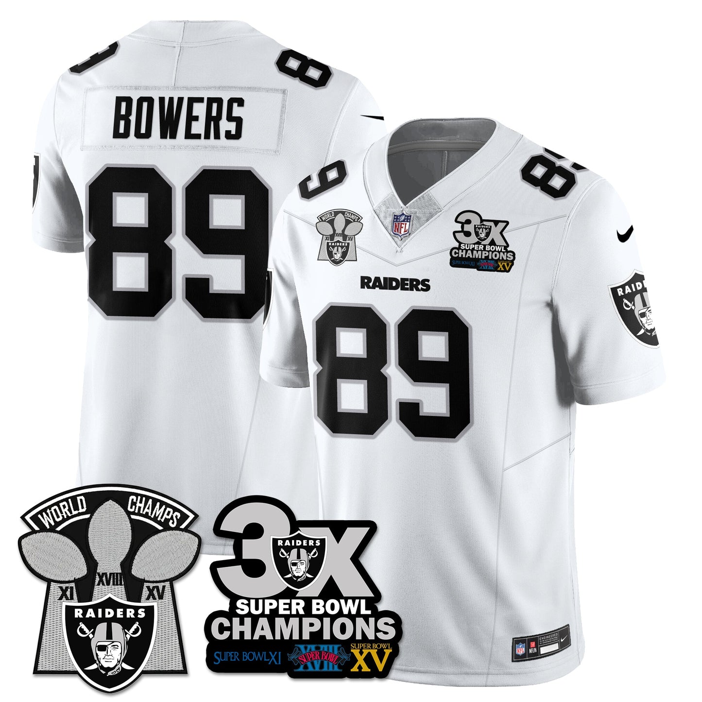 LVR 3-Time Champions Patch Vapor Limited Jersey - All Stitched
