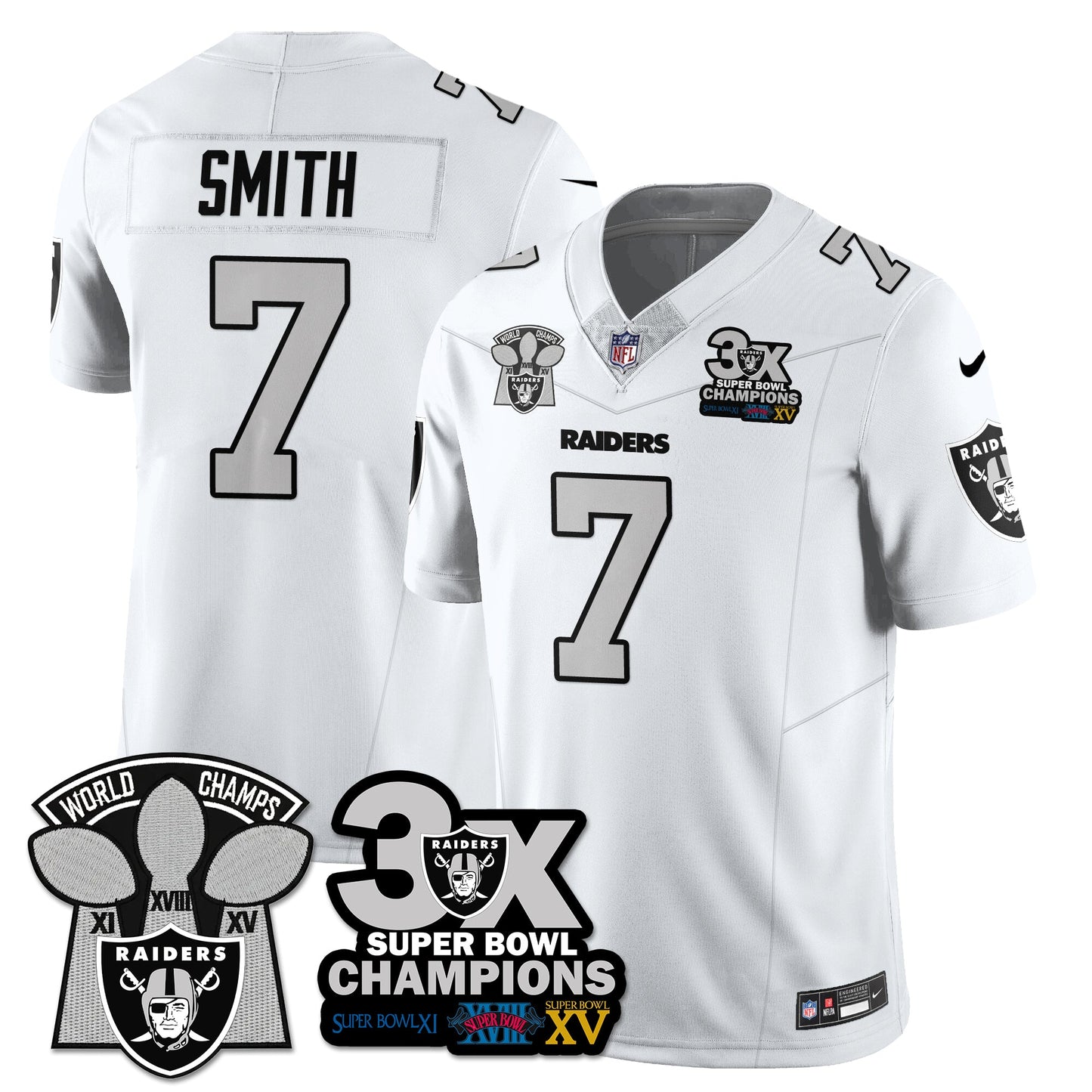 LVR 3-Time Champions Patch Vapor Limited Jersey - All Stitched