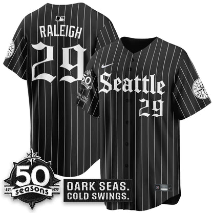 SEA 'Gothic Edition' Vapor Premier Limited Jersey - 50th Anniversary - All Stitched