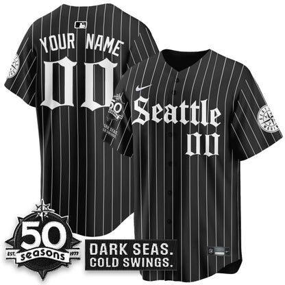 SEA 'Gothic Edition' Vapor Premier Limited Jersey - 50th Anniversary - All Stitched