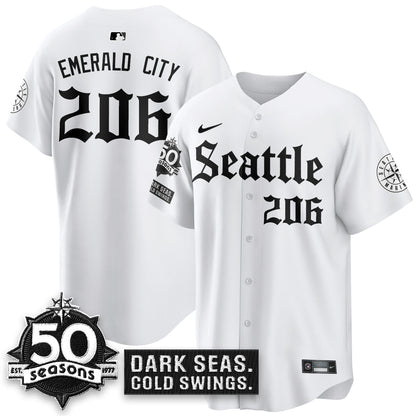 SEA 'Gothic Edition' Vapor Premier Limited Jersey - 50th Anniversary - All Stitched