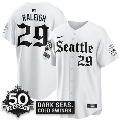 SEA 'Gothic Edition' Vapor Premier Limited Jersey - 50th Anniversary - All Stitched