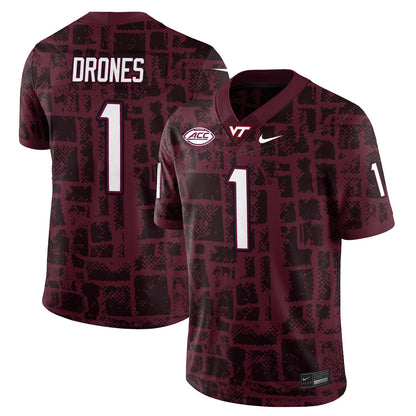 Virginia Tech Football Vapor Limited Jersey - All Stitched