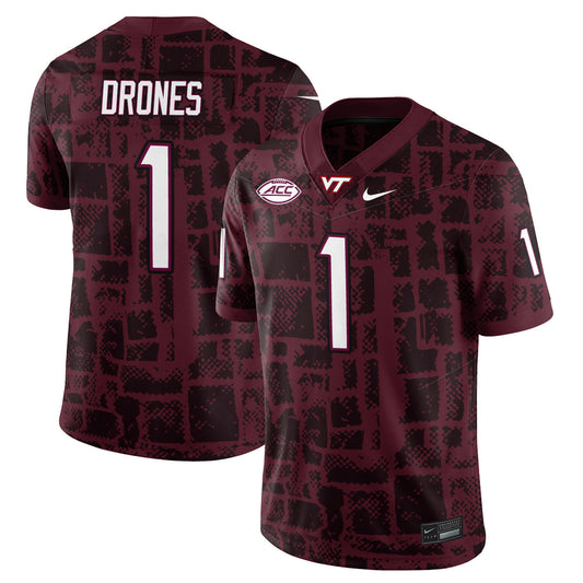 Virginia Tech Football Vapor Limited Jersey - All Stitched