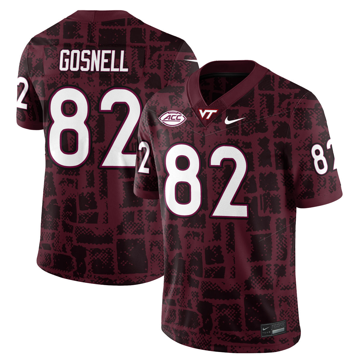 Virginia Tech Football Vapor Limited Jersey - All Stitched