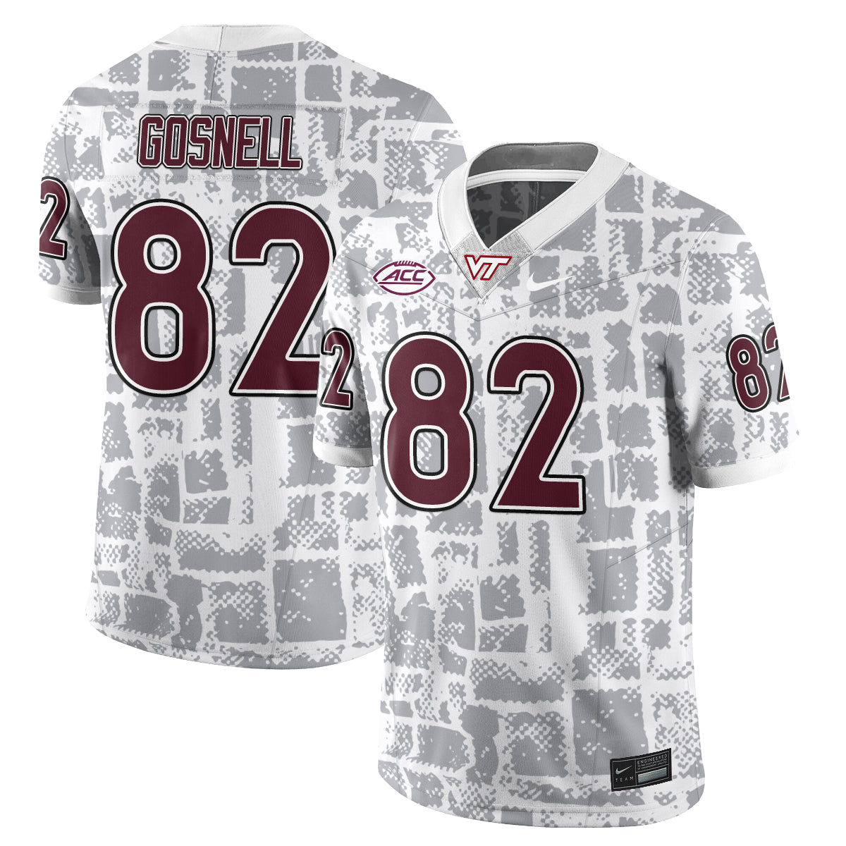 Virginia Tech Football Vapor Limited Jersey - All Stitched