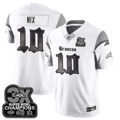 DEN 'Dark Gothic' Vapor Limited Jersey - 3-Time Champions - All Stitched
