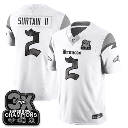 DEN 'Dark Gothic' Vapor Limited Jersey - 3-Time Champions - All Stitched