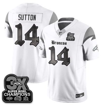 DEN 'Dark Gothic' Vapor Limited Jersey - 3-Time Champions - All Stitched