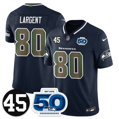 SEA Vapor Limited Jersey - Honor Kenny Easley - All Stitched