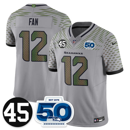 SEA Vapor Limited Jersey - Honor Kenny Easley - All Stitched