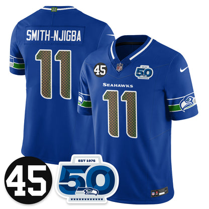 SEA Vapor Limited Jersey - Honor Kenny Easley - All Stitched