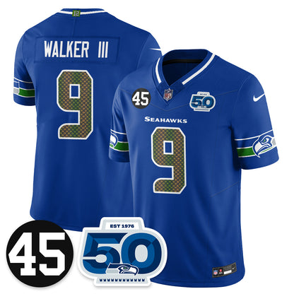 SEA Vapor Limited Jersey - Honor Kenny Easley - All Stitched