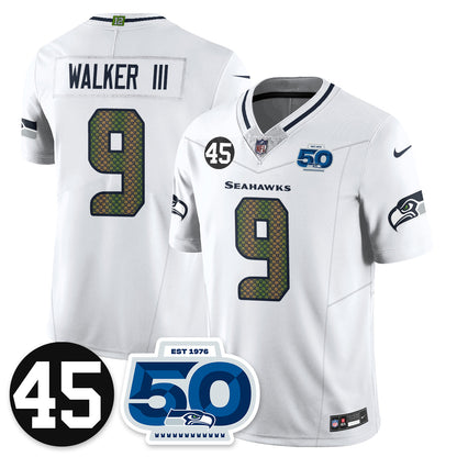 SEA Vapor Limited Jersey - Honor Kenny Easley - All Stitched