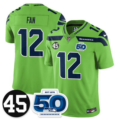 SEA Vapor Limited Jersey - Honor Kenny Easley - All Stitched