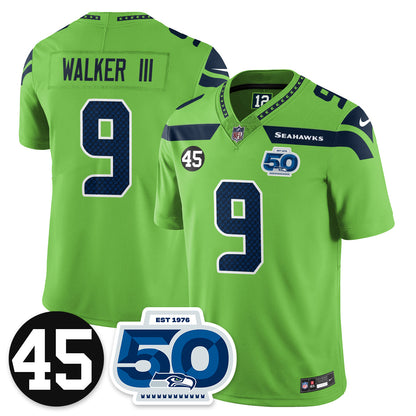 SEA Vapor Limited Jersey - Honor Kenny Easley - All Stitched