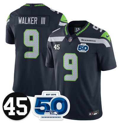 SEA Vapor Limited Jersey - Honor Kenny Easley - All Stitched