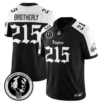 PHI Gothic Vapor Limited Jersey - John Madden Patch - All Stitched