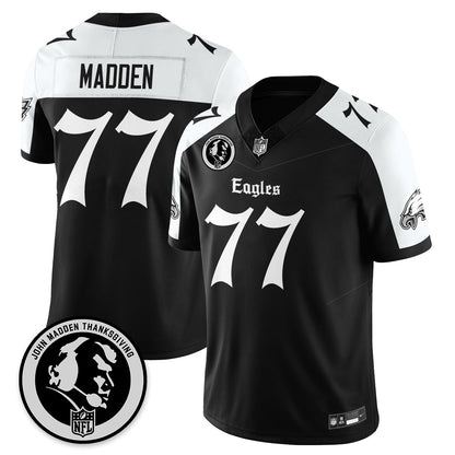 PHI Gothic Vapor Limited Jersey - John Madden Patch - All Stitched