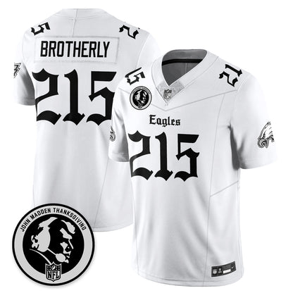 PHI Gothic Vapor Limited Jersey - John Madden Patch - All Stitched