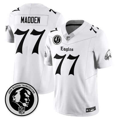 PHI Gothic Vapor Limited Jersey - John Madden Patch - All Stitched
