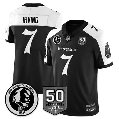TB Gothic Vapor Limited Jersey - John Madden Patch - All Stitched