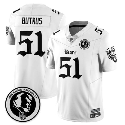 CHI Gothic Vapor Limited Jersey - John Madden Patch - All Stitched