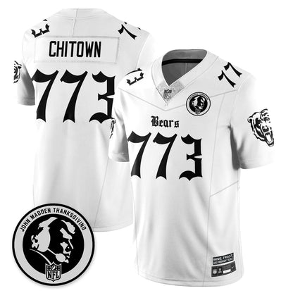 CHI Gothic Vapor Limited Jersey - John Madden Patch - All Stitched