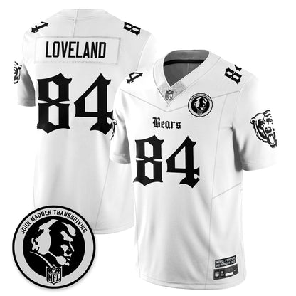 CHI Gothic Vapor Limited Jersey - John Madden Patch - All Stitched