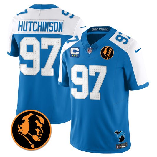 DET Vapor Limited Jersey - John Madden Patch - All Stitched