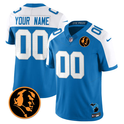 DET Vapor Limited Custom Jersey - John Madden Patch - All Stitched