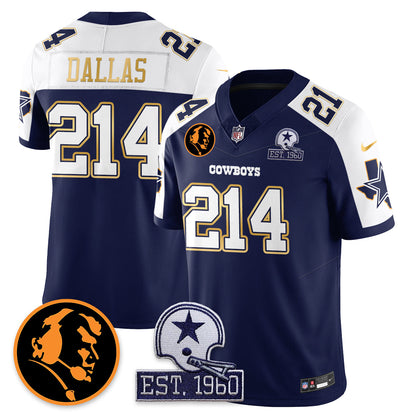 DAL Vapor Limited Gold Jersey - John Madden Patch - All Stitched