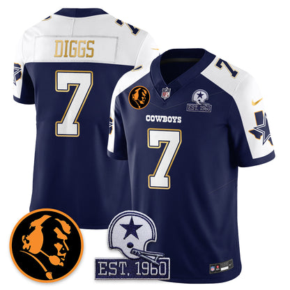 DAL Vapor Limited Gold Jersey - John Madden Patch - All Stitched