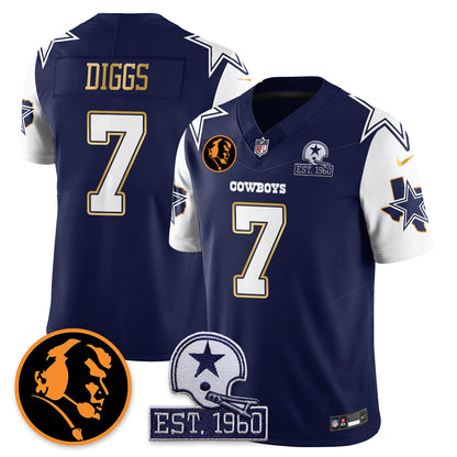 DAL Vapor Limited Gold Jersey - John Madden Patch - All Stitched