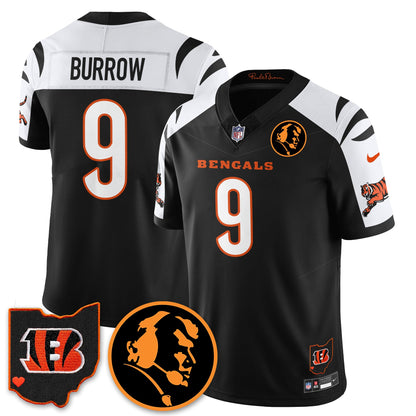 CIN Vapor Limited Jersey - John Madđen Patch - All Stitched