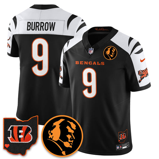 CIN Vapor Limited Jersey - John Madđen Patch - All Stitched