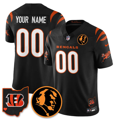 CIN Vapor Limited Jersey - John Madden Patch - All Stitched